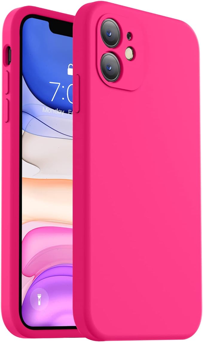 MAVRS Compatible with iPhone 12 Pro Max Case 6.7 inch(2020),[Silky and Soft Touch Series] Premium Soft Liquid Silicone Rubber Full-Body Protective Bumper Case for iPhone 12 Pro Max